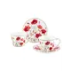 Чайная пара 4 предметов270 мл 125x95x7 см "Маки" NEW BONE CHINA