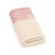 Полотенце DeНастия 40x60 см Ракушки молочный/розовый D100103