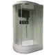 Душевая кабина Parly BMM120R правосторонняя 80х120х215 см, стекло прозрачное, профиль белый крашенный