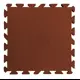 Плитка резиновая 1000x1000x40 мм пазл коричневый