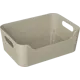 Корзина Scandi 34x24x14 см 10 л пластик цвет светло-серый