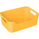 Корзина Scandi 34x24x14 см 10 л пластик цвет желтый