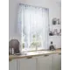 Тюль Comfy Way TD-534330 на шторной ленте, 145x200 см, цвет синий