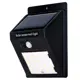 Прожектор светодиодный уличный GLANZEN FAD-0001-2-solar на солнечных батареях 3.50 Вт 6500 К IP44 с датчиком движения, цвет черный