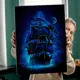 Картина без обрамления Red panda 60x40 см Корабль Призрак