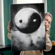 Картина без обрамления Red panda 60x40 см Луна Инь Ян