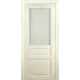 Дверь межкомнатная остеклённая Artens Мария 60x200 см ПВХ цвет айвори с замком в комплекте