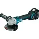 УШМ аккумуляторная бесщеточная Makita DGA506RME 82086280, 18 В Li-Ion 2x4 Ач, 125 мм