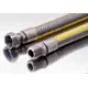 Подводка для газа Indrosapiens в металлической оплетке с ПВХ покрытием 1/2"х2.0 м гайка-штуцер