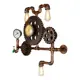 Бра iLamp Am Pm W06070-3B, цвет бронза