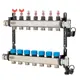 Коллектор Henco 1” - 7 x 3/4”, нержавеющая сталь