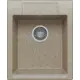 Мойка врезная прямоугольная 51x2x42 см POLYGRAN Argo-420 искусственный камень цвет песок