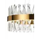 Люстра потолочная светодиодная Natali Kovaltseva Halos LED LAMPS 81358 GOLD SATIN 1 лампа 18 м² цвет золотой
