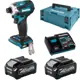 Шуруповерт импульсный аккумуляторный Makita TD001GM201 40В XGT 140Нм
