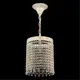Светильник подвесной хрустальный Bohemia Ivele Crystal AL19201.20OLWMG.Drops 1 лампа 3 м² цвет белый