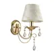 Бра Odeon Light Plesansa 3431/1W E14 1x40 Вт, цвет золотистый