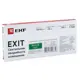 Светильник аварийный светодиодный EKF Basic EXIT-DS-201-LED с аккумулятором, цвет белый
