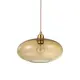 Светильник подвесной Ideal Lux Blob 1 лампа 2 м² цвет золото