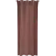 Штора на люверсах Lilou 140x260 см цвет красный