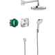 Душевой комплект Hansgrohe Set Croma Select E 27294000 8 предметов цвет хром
