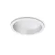Светильник точечный светодиодный встраиваемый Ideal Lux Deep 249032 7 м² теплый белый свет цвет белый