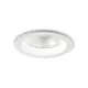 Светильник точечный светодиодный встраиваемый Ideal Lux Basic Accent 193489 под отверстие 160 мм 10 м² теплый белый свет цвет белый