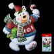 Ёлочная игрушка ErichKrause® Decor 49584, 23x1см 1шт Разноцветный