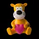 Ёлочная игрушка ErichKrause® Decor 53646, 6x4см 1шт Желтый
