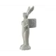 Садовые фигуры Glasar D8828, Кашпо, горшки для цветов, лейки 50x14.5см Серый/Серебристый