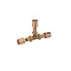 Тройник редукционный Comap PEXY Max латунь 32x4.4 - 25x3.4 - 25x3.4
