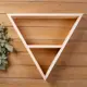 Полка для ванной комнаты Треугольник 50x9.5x43см