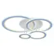 Светодиодная люстра 8005/4 WHT 174W+126W BL+YL, Profit Light