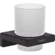 Стакан для ванной Hansgrohe AddStoris 41749670 цвет матовый черный