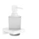 Дозатор для жидкого мыла Hansgrohe AddStoris 41745700 цвет матовый белый