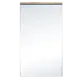 Зеркальный шкаф Vigo Matteo 15.6x40x70 см цвет дуб сонома