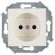 Розетка одинарная встраиваемая Simon 1591431-031 16 А 230 В IP20 Бежевый 2 шт.