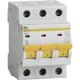 Автоматический выключатель IEK ВА47-29 3P C50 A 4.5 kA 82308005
