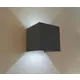 Светильник настенный светодиодный уличный Kink Light Куб 08585.16 4000K