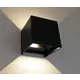Светильник настенный светодиодный уличный Kink Light Куб 08585.19 3000K