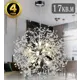 Люстра потолочная хрустальная Natali KovaltsEva Mystery 91004-9C Chrome 9 ламп 17 м² цвет серый