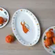 Блюдо для сервировки MYATASHOP Ангелы фарфор цвет белый/красный, 64.59.34.3