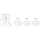 Душевая кабина Timo eco TE-0790 Р высокий поддон 90x90 см