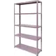 Стеллаж AR Shelving 4 секции 90x30x175 см сталь цвет лиловый