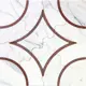 Мозаика Skalini Alcamo ACM- W -1_5 мрамор 30.5x30.5 см