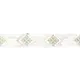Бордюр настенный Calacatta Gold 7.5x40 см мрамор цвет бежевый