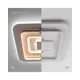 Люстра потолочная светодиодная ESTARES FOCOS TETRA 90W S FOCOS УУО00003671 15 м² изменение оттенков белого цвет хром