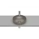 Раковина Roca Inspira Round встраиваемая 37x37 см кофейный 32752R660