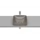 Раковина Roca Inspira Square встраиваемая 37x37 см кофейный 32753R660