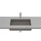 Раковина Roca Inspira Square встраиваемая снизу 60.5x39 см кофейный 327535660