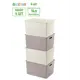 Корзина Violet 811486-4 23.50x17.50x24.50 см полипропилен цвет слоновая кость/мокка 4 шт